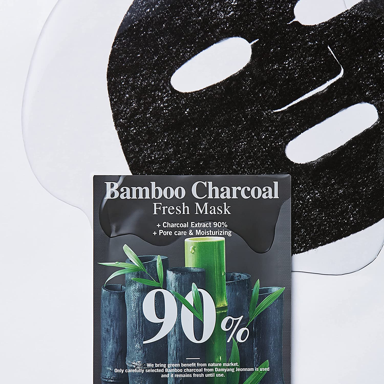 Bring Green Bamboo Charcoal 90% Fresh Mask Beauty Bring Green   