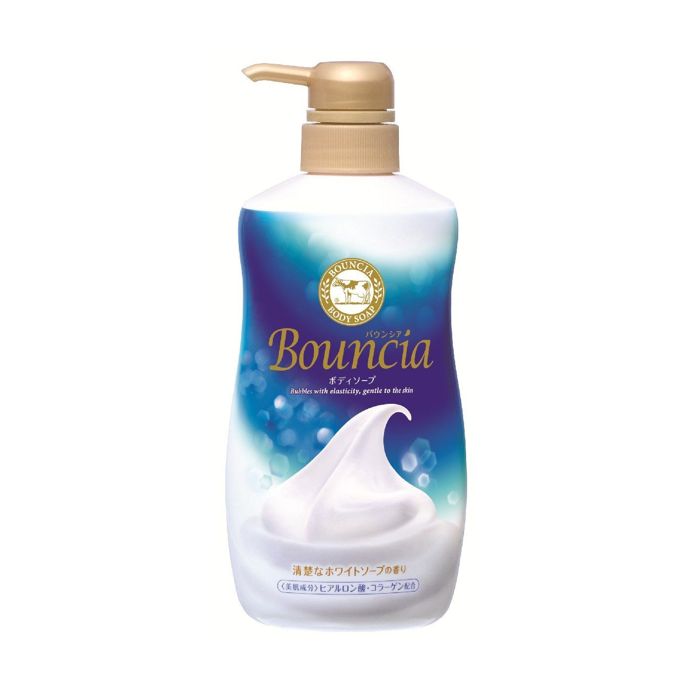 Gyunyu Bouncia Bouncia Body White Soap Pump