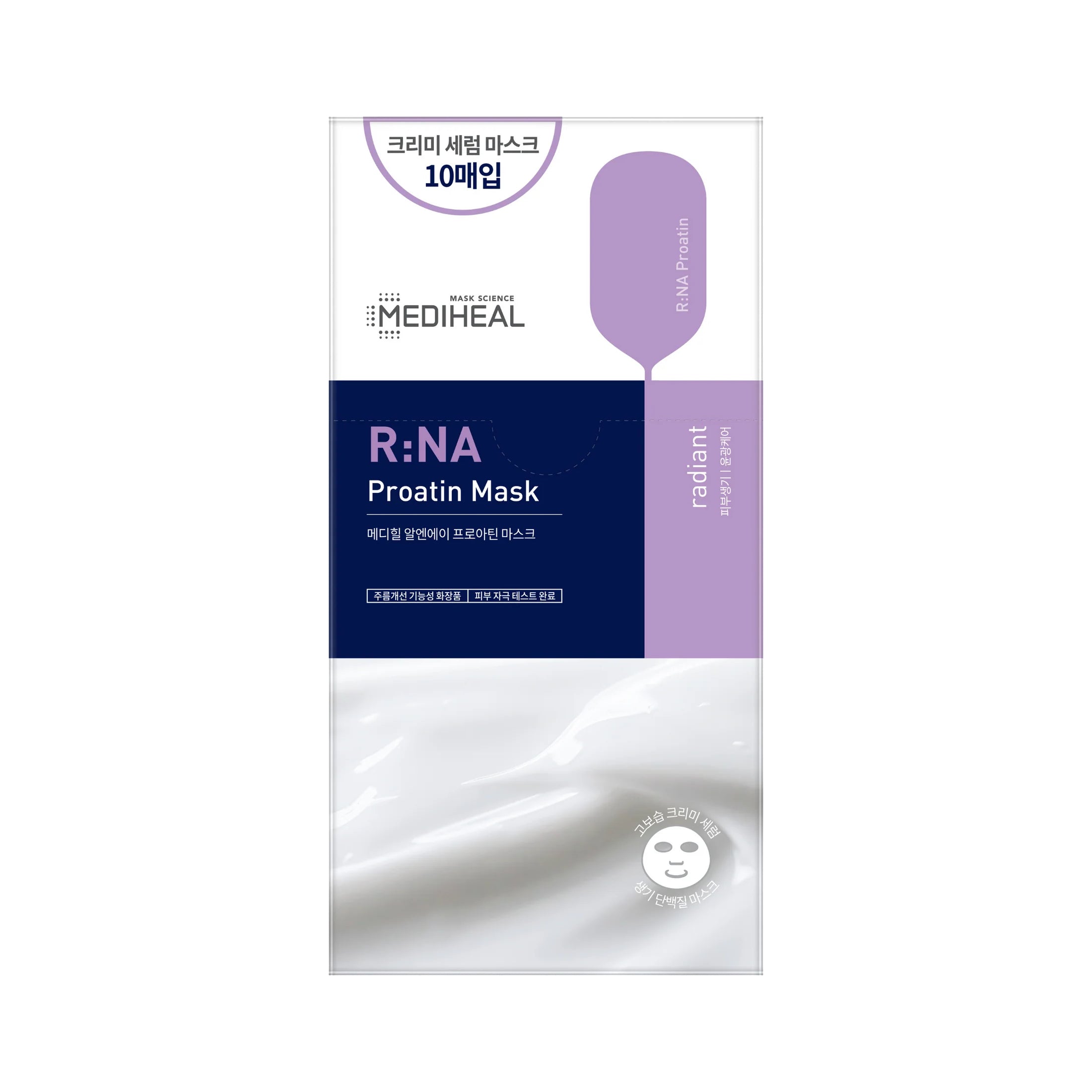 Mediheal R:NA Proatin Mask Beauty Mediheal Box (10 Sheets)  