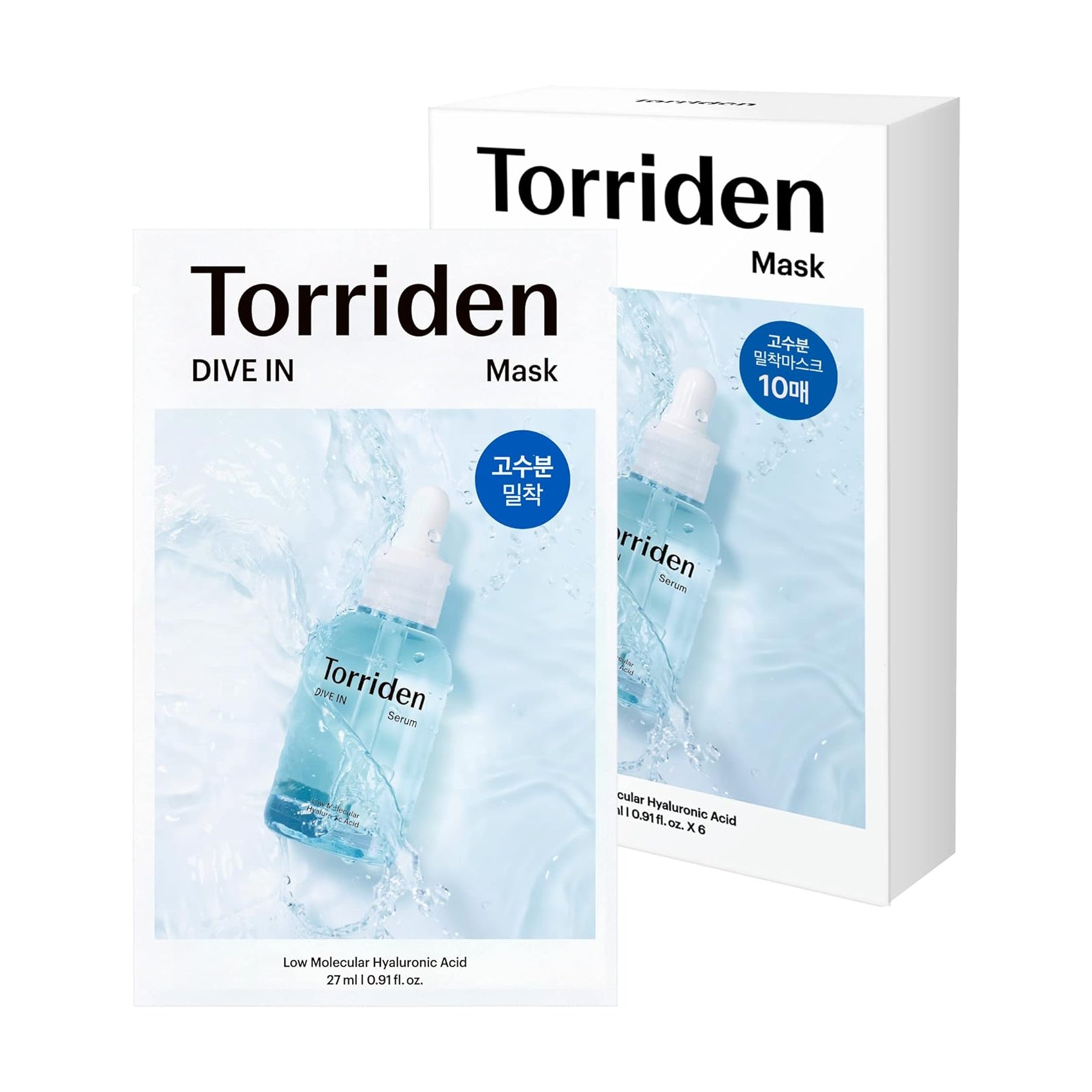 Torriden Dive-in Low Molecule Hyaluronic Acid Mask