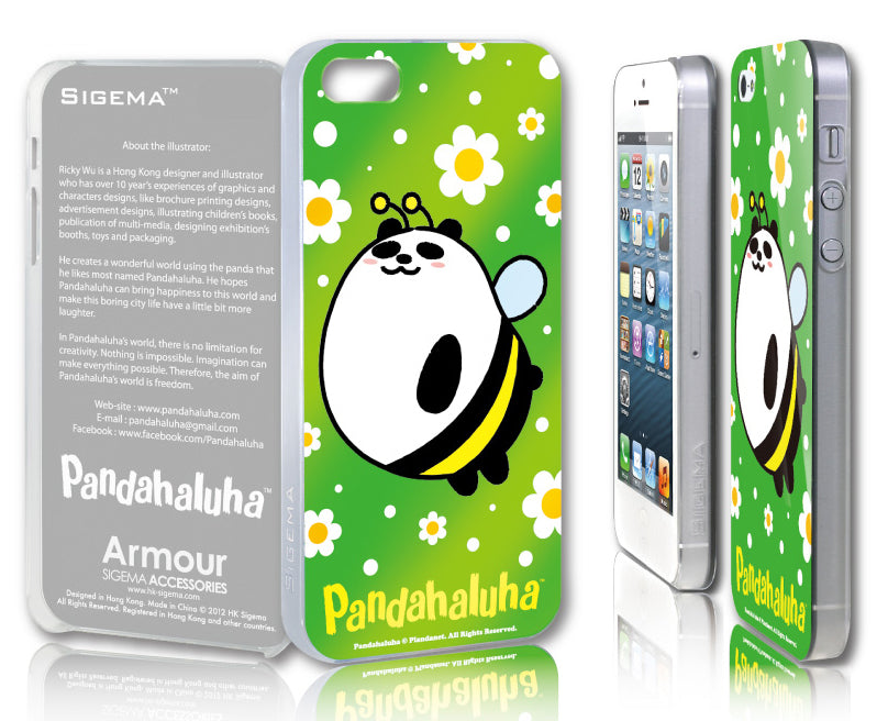 Sigema ProCase iPhone 5 Cover - Bee Panda Lifestyle oo35mm   