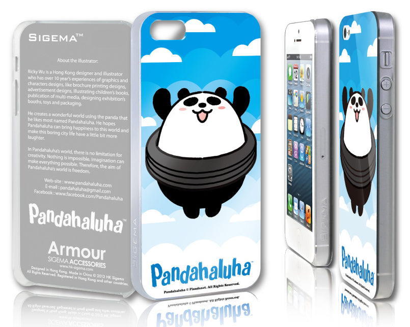 Sigema ProCase iPhone 5 Cover - Happy Panda Lifestyle oo35mm   