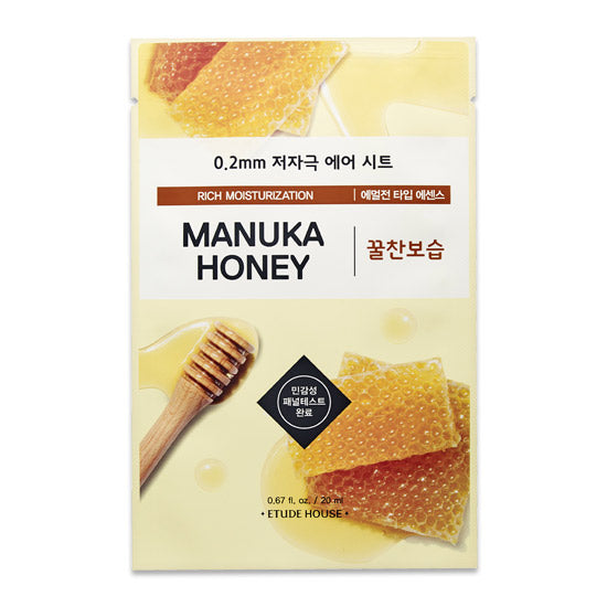 Etude House 0.2 Therapy Air Mask Manuka Honey Beauty Etude House   