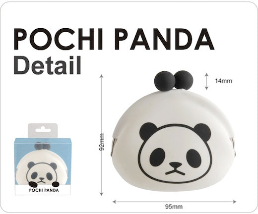 Pochi Panda Silicone Coin Purse - Cry Lifestyle vendor-unknown   