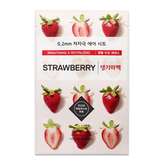 Etude House 0.2 Therapy Air Mask Korean Strawberry Beauty Etude House   