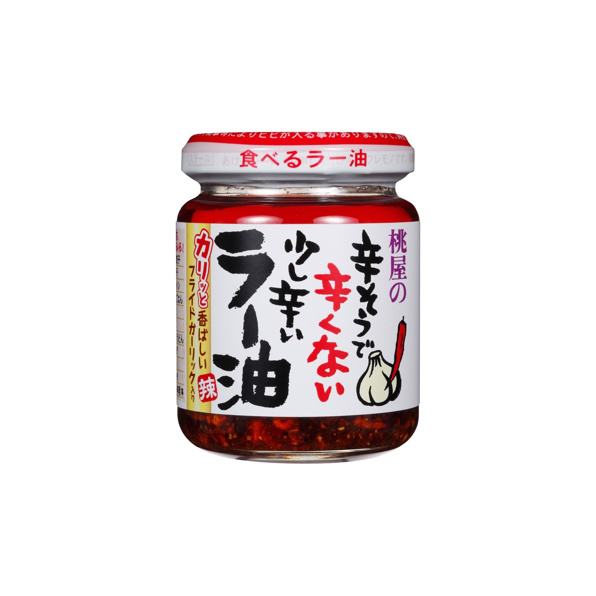 Momoya Chili Oil with Fried Garlic Taberu Layu Hot Sauce Momoya   