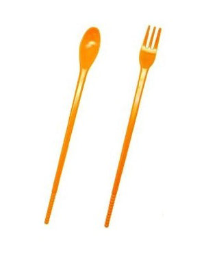Mini Chopsticks Orange  oo35mm   