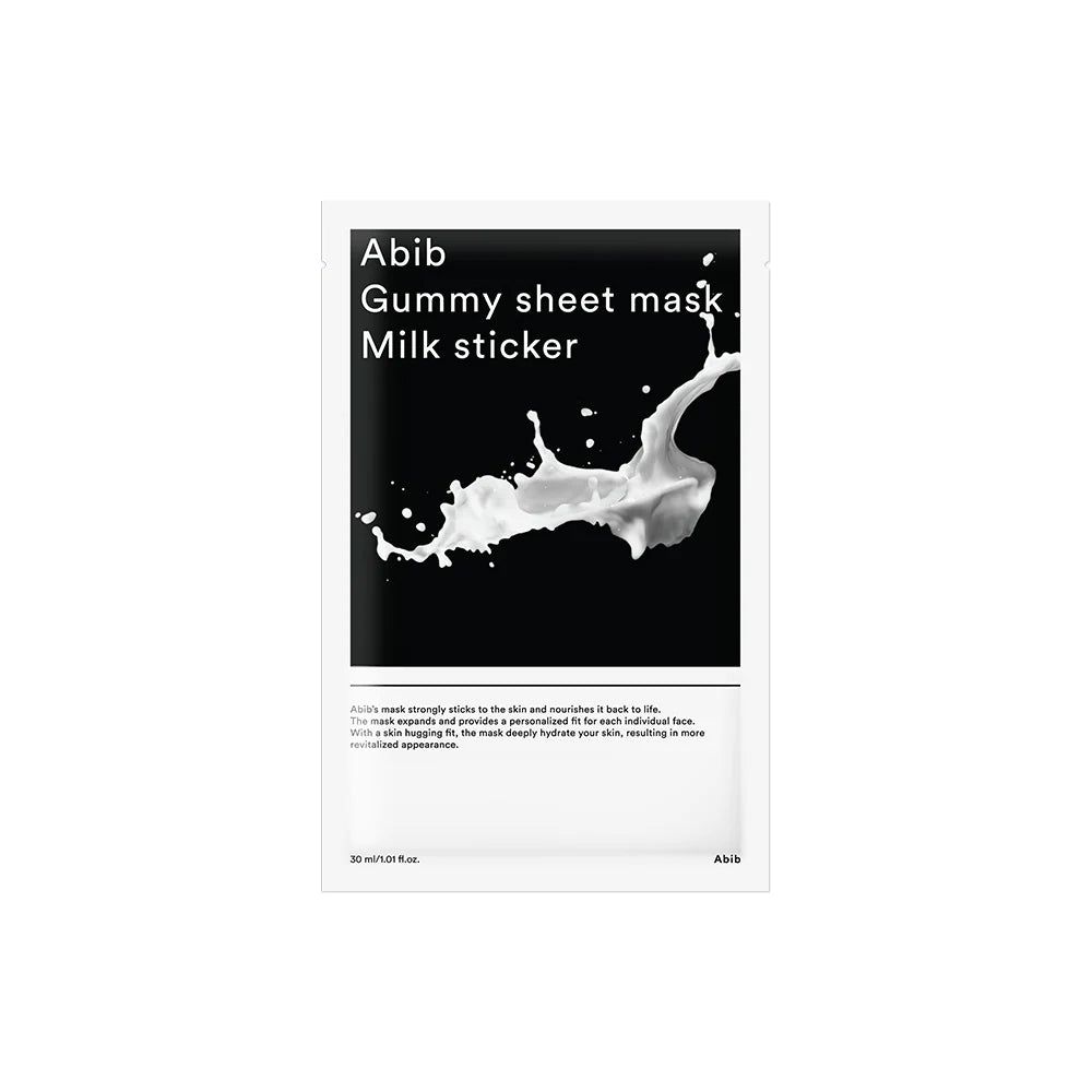 Abib Gummy Sheet Mask Milk Sticker Beauty Abib   