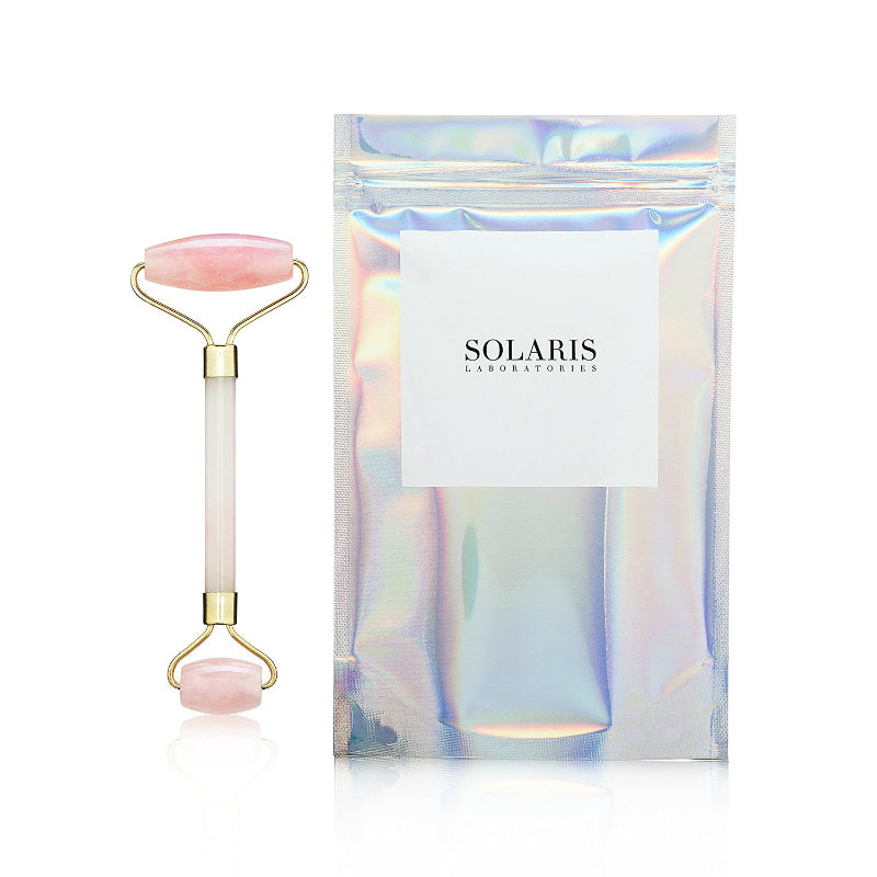 Solaris Rose Quartz Facial Roller Beauty Solaris Laboratories   