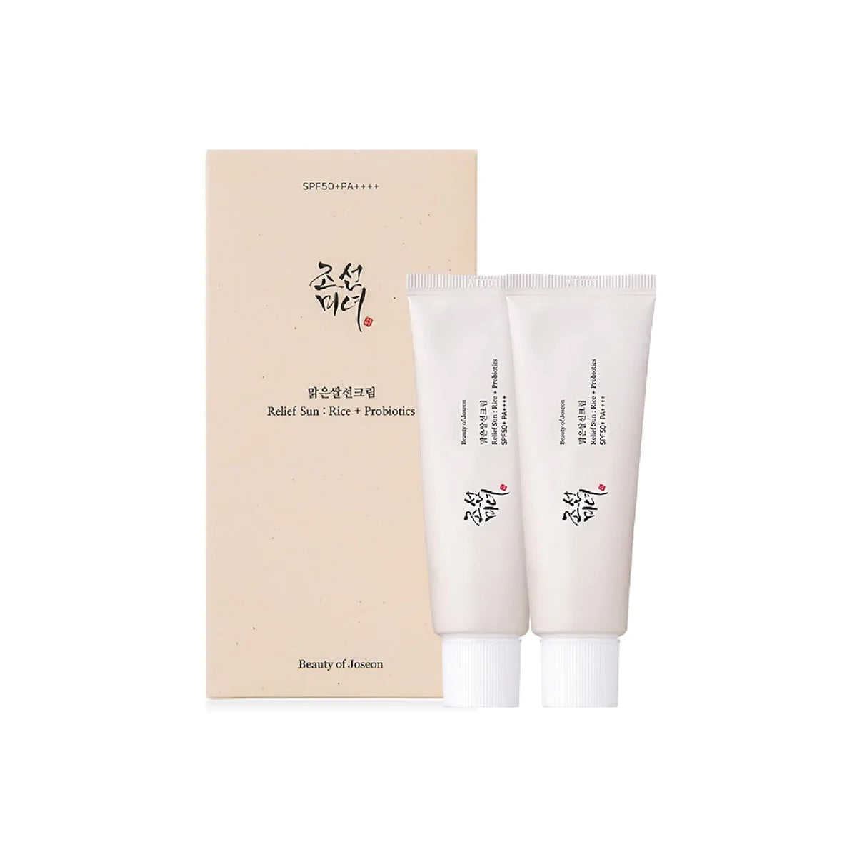 Beauty of Joseon Rice + Probiotics Relief Sunscreen Beauty Beauty of Joseon 2 x 50ml (Value Pack)  
