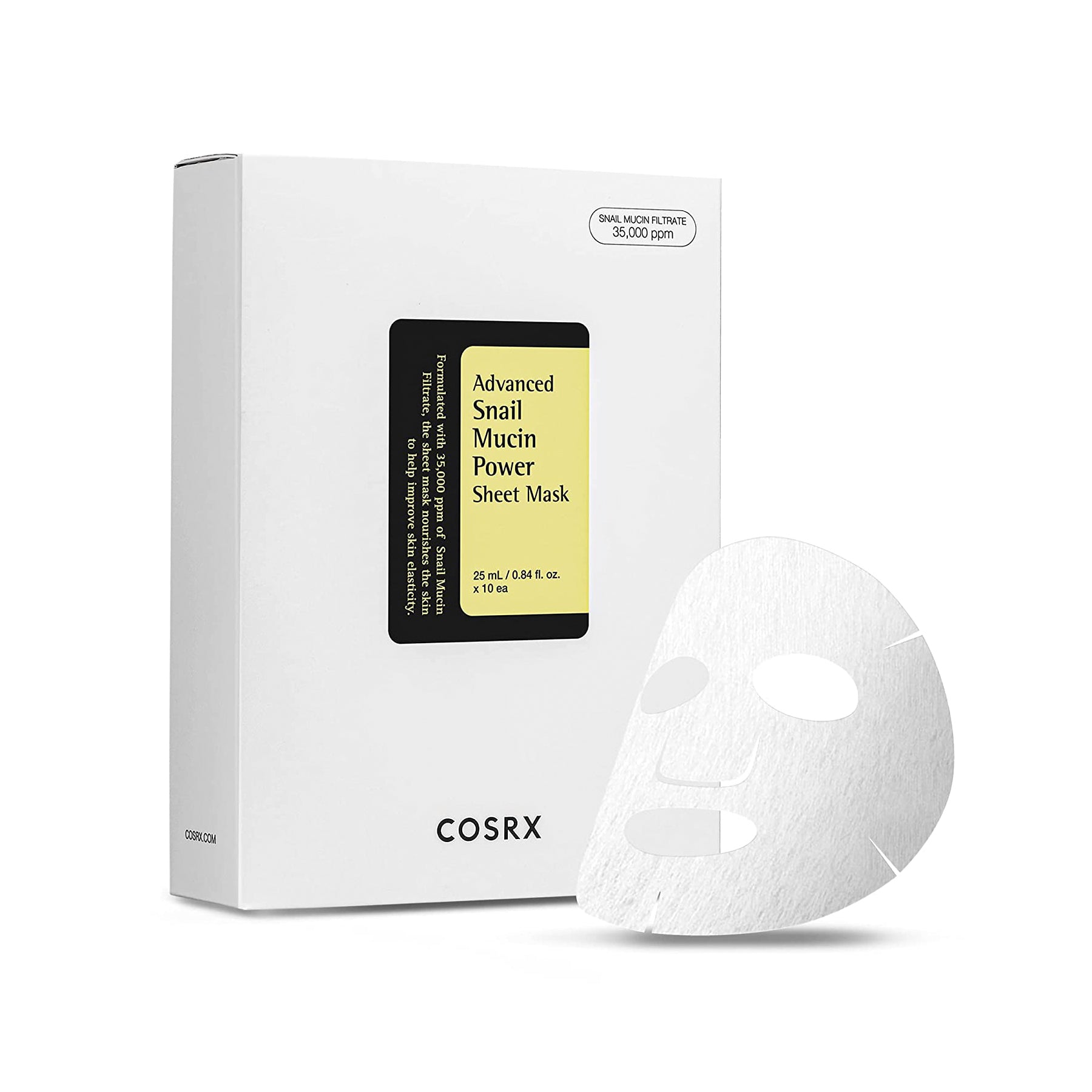 Cosrx Advanced Snail Mucin Power Sheet Mask Beauty Cosrx Box (10 Sheets)  