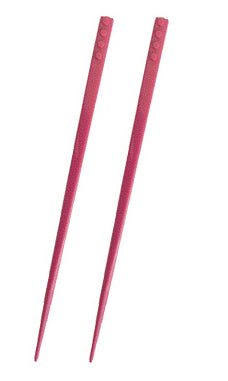 Block Chopsticks - Pink  oo35mm   