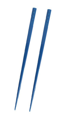 Block Chopsticks - Blue  oo35mm   