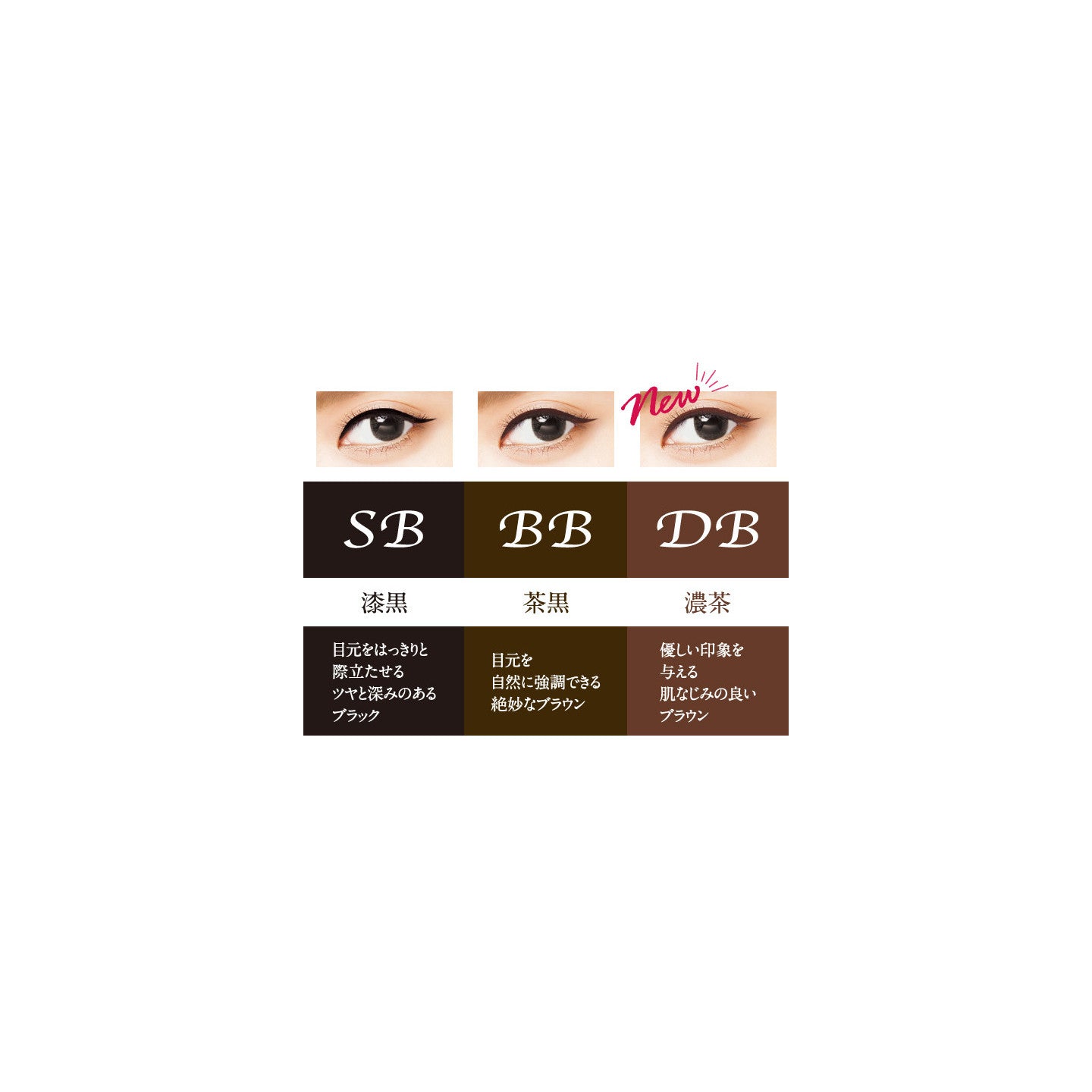K-Palette Real Strong Eyeliner 24h WP Deep Brown Beauty Cuore   