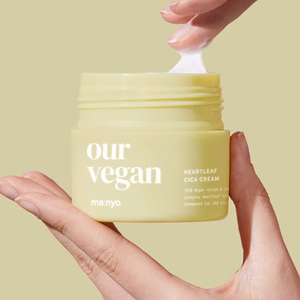 Manyo Factory Our Vegan Heartleaf Cica Cream Beauty Manyo Factory   