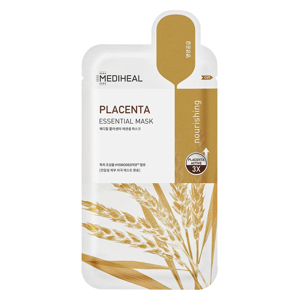Mediheal Placenta Essential Mask Beauty Mediheal 1 Sheet  