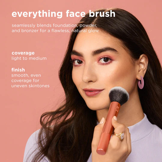 Real Techniques Everything Face Makeup Brush Beauty Real Techniques   