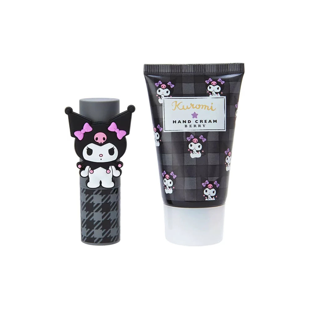Sanrio Kuromi Lip Cream & Hand Cream Set Skin Care Sanrio   