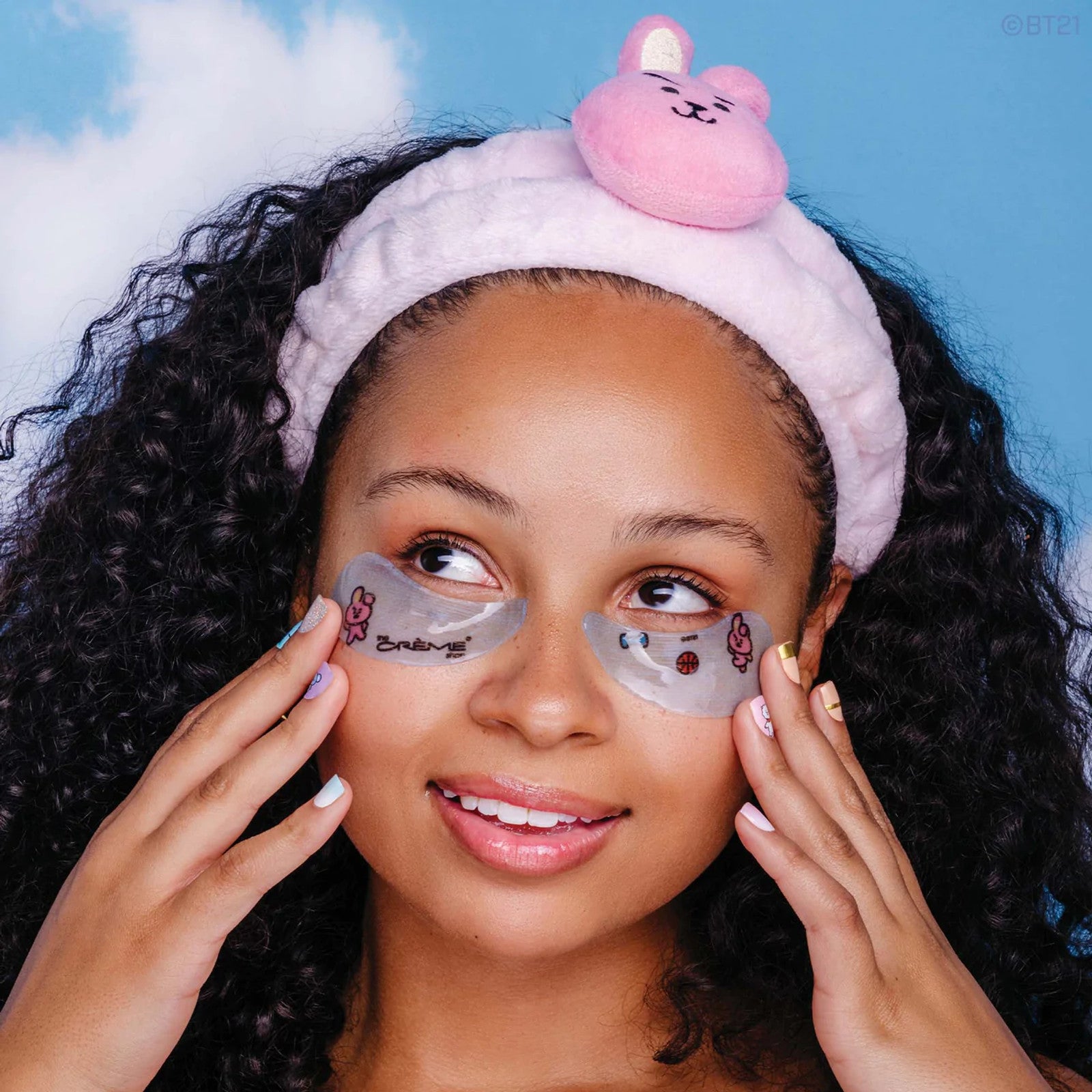 BT21 Brighten Up COOKY Hydrogel Under Eye Patches Beauty The Creme Shop   