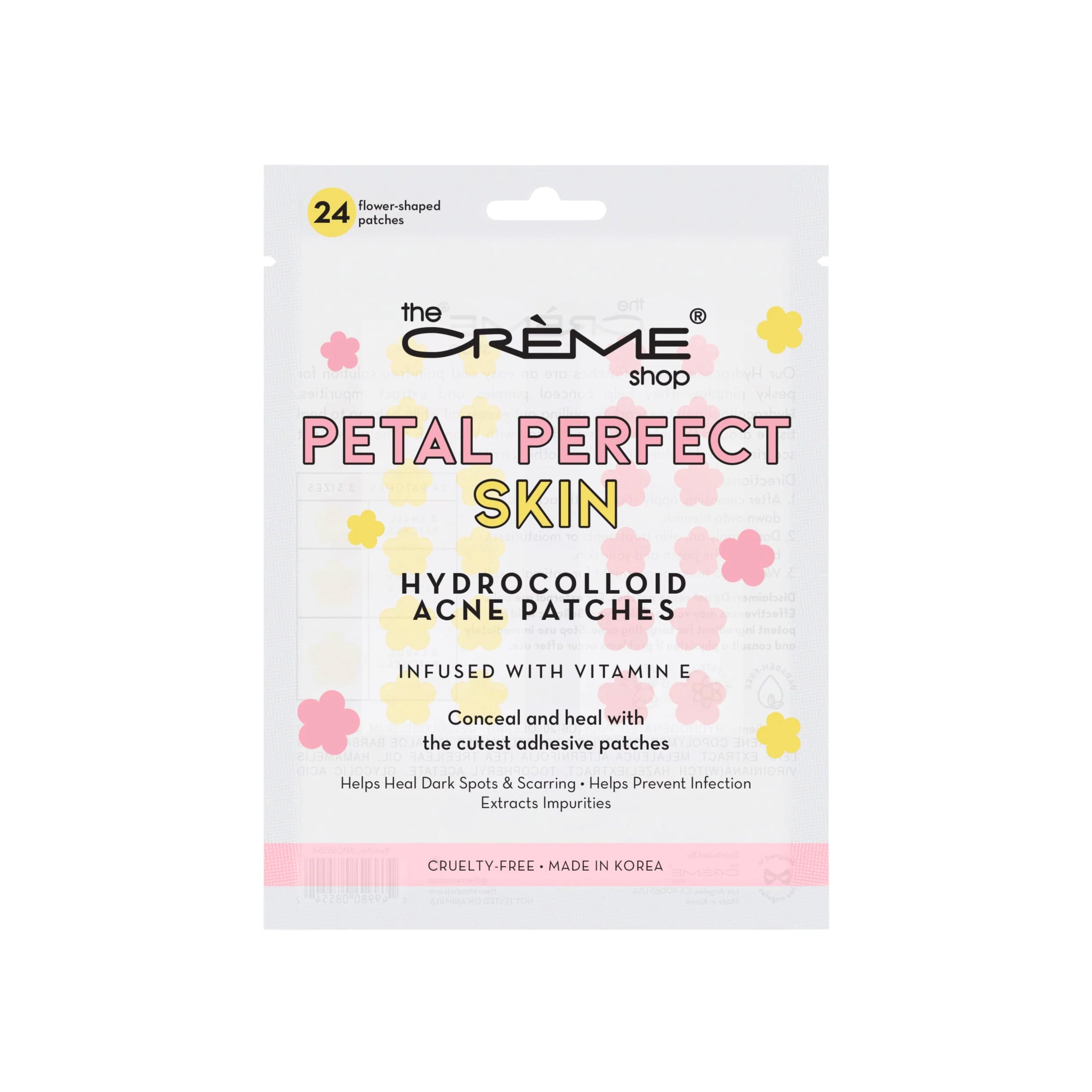 The Creme Shop Petal Perfect Skin Hydrocolloid Acne Patches Beauty The Creme Shop   